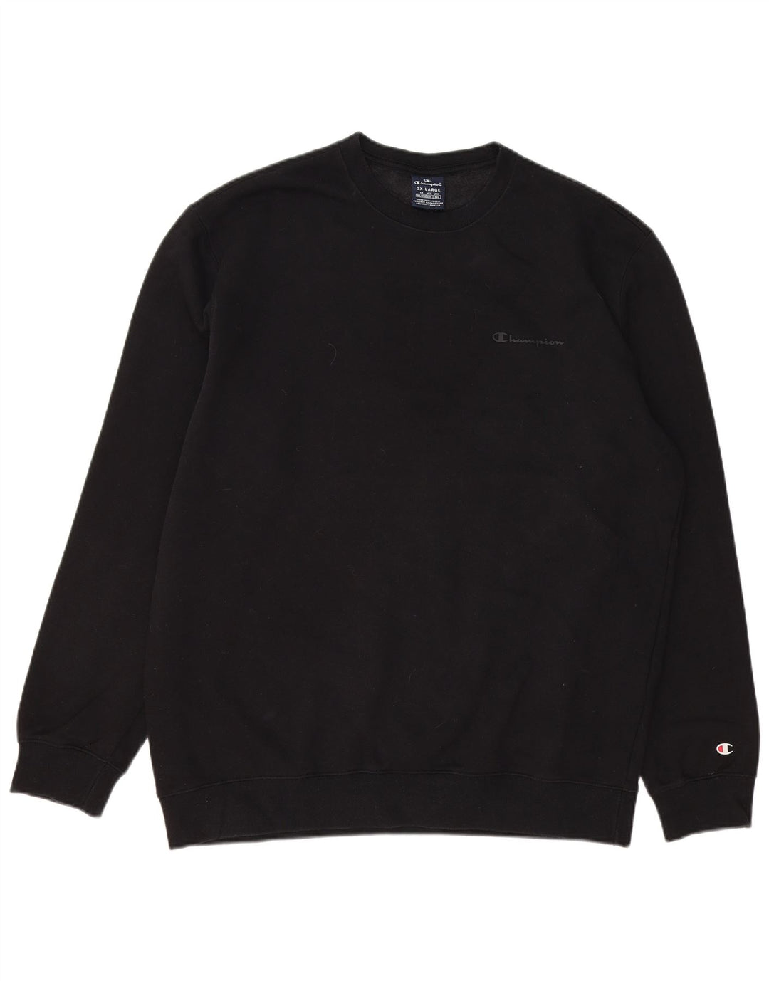 CHAMPION moletom masculino jumper 2XL algodão preto