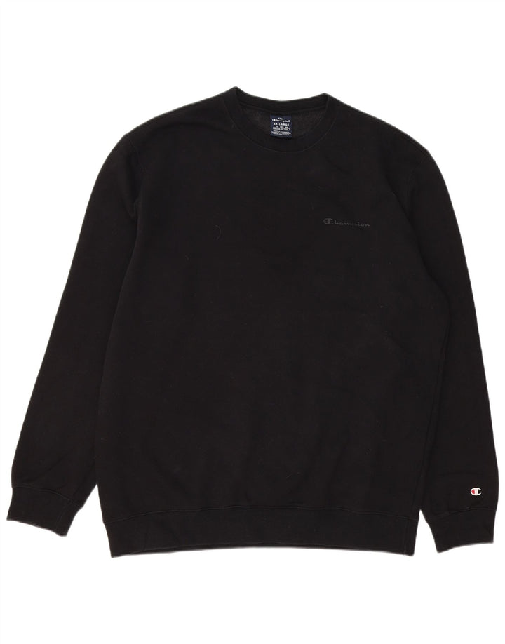 CHAMPION moletom masculino jumper 2XL algodão preto