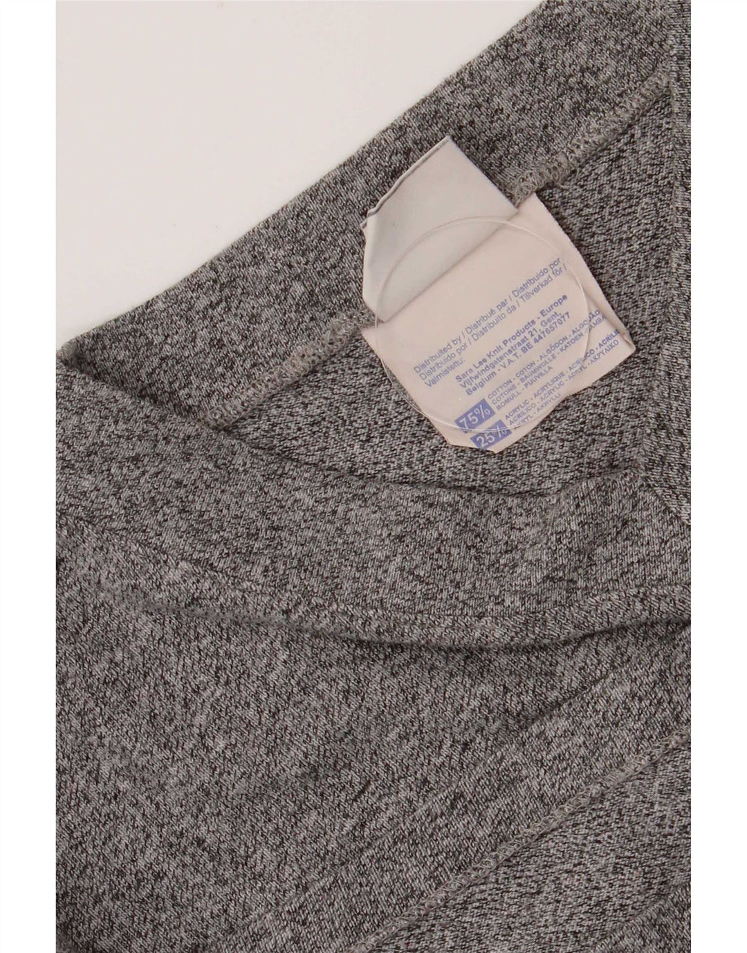 Camiseta masculina Champion algodão manchado cinza médio