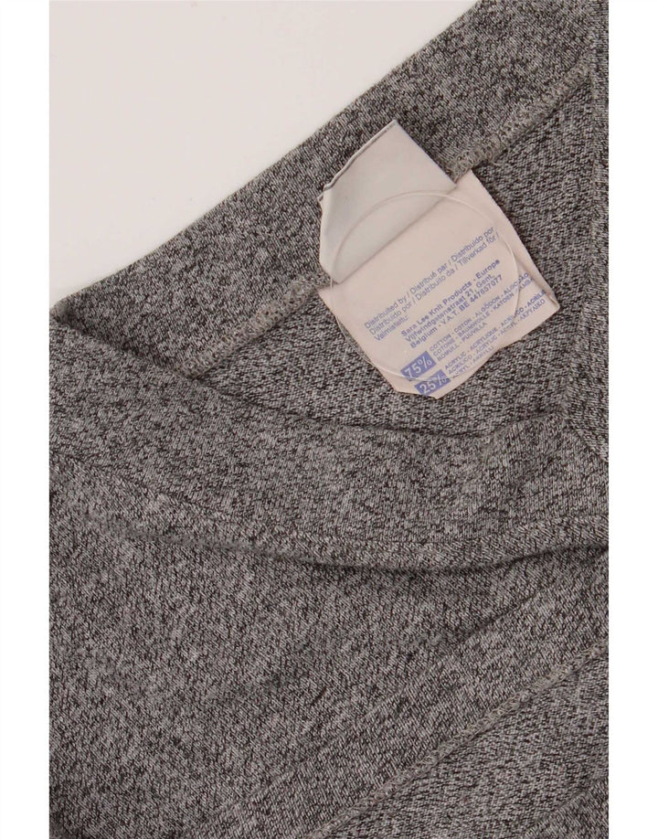 Camiseta masculina Champion algodão manchado cinza médio