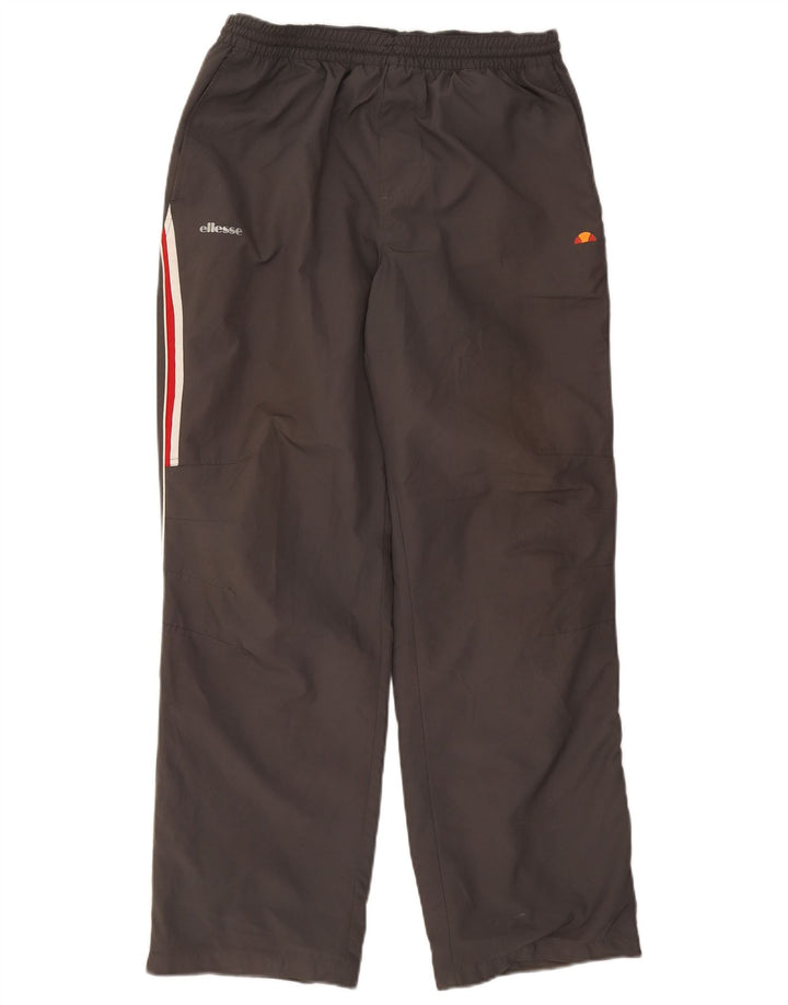 Calça de treino masculina Ellesse listrada cinza médio