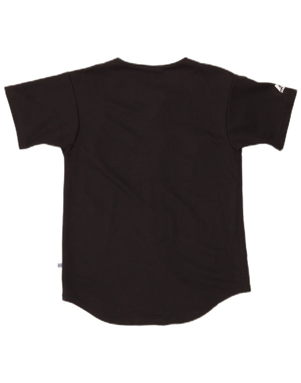 MAJESTIC Boys Colorado Rockies Graphic Jersey Top 13-14 anos médio preto