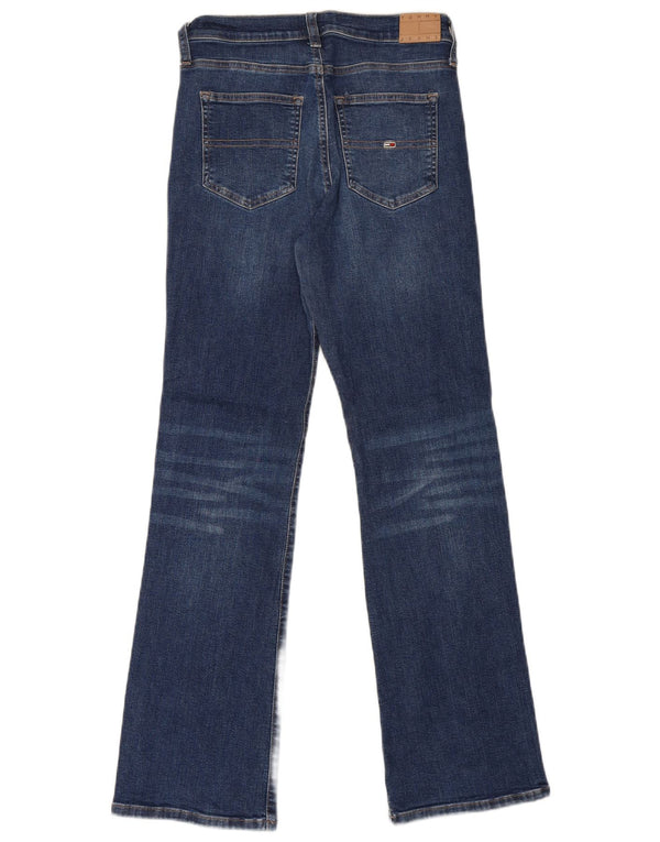 Tommy Hilfiger feminino Sylvia Skinny Jeans W29 L30 Azul Algodão