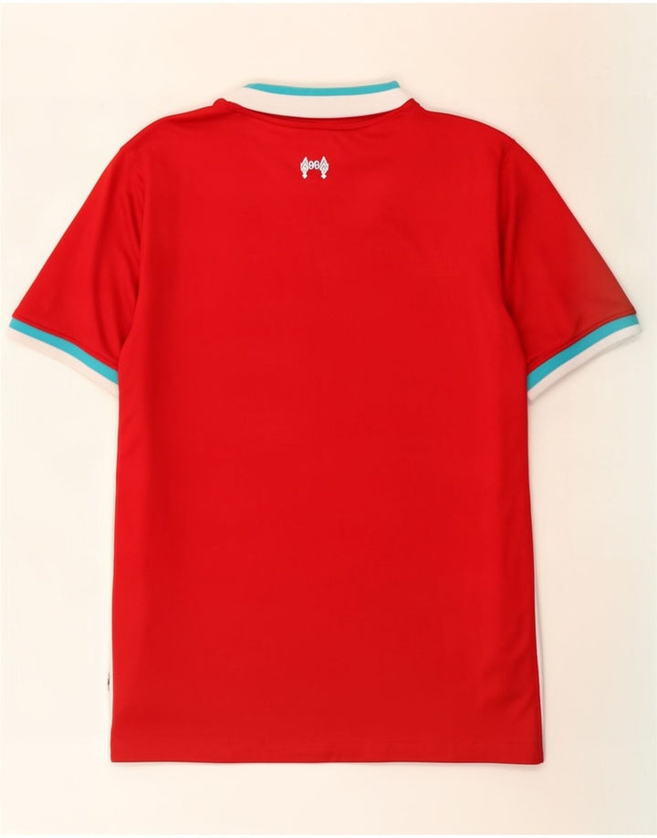Colete gráfico Nike masculino Liverpool Top médio vermelho colorblock poliéster