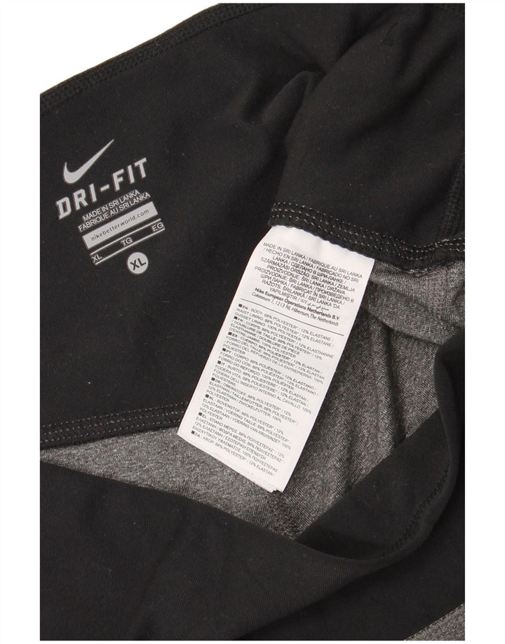 Leggings Nike Dri Fit Feminina UK 18 XL Cinza Poliéster