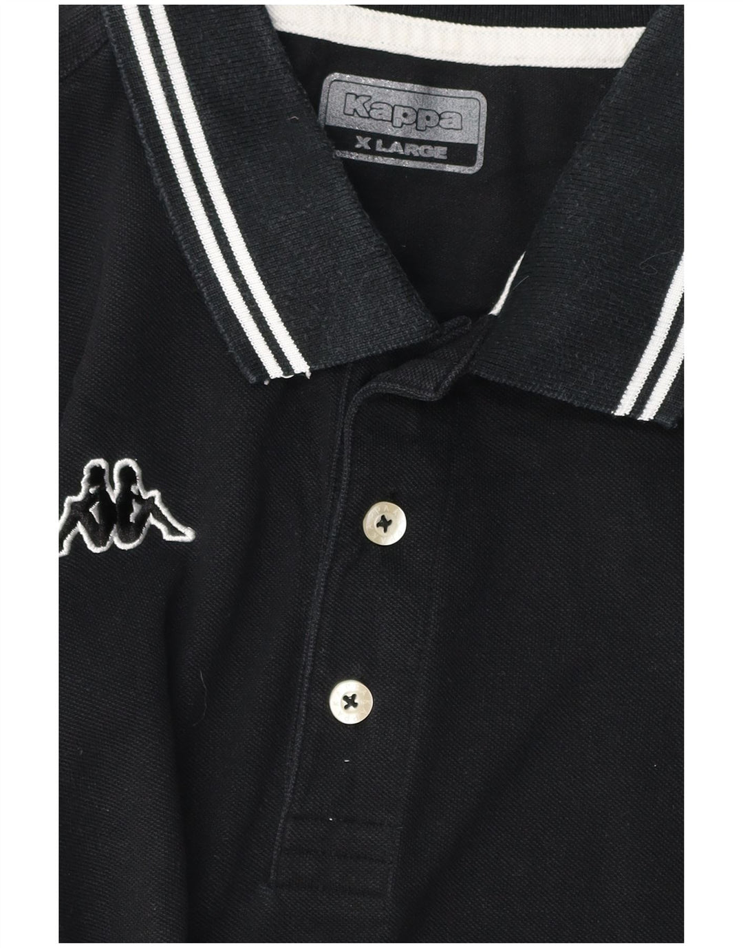 Camisa polo masculina Kappa XL preta