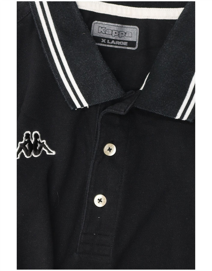 Camisa polo masculina Kappa XL preta