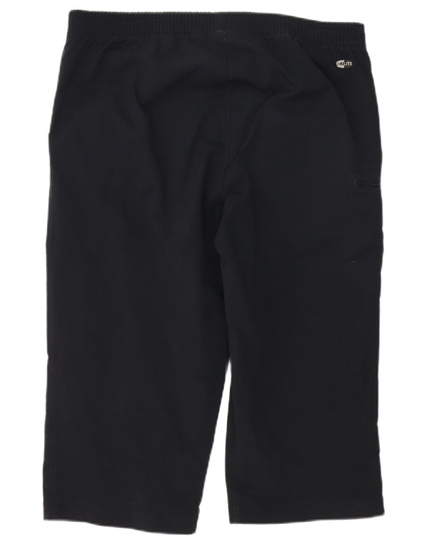 Adidas Mens Cargo Bermuda Shorts Médio W34 Poliéster Preto
