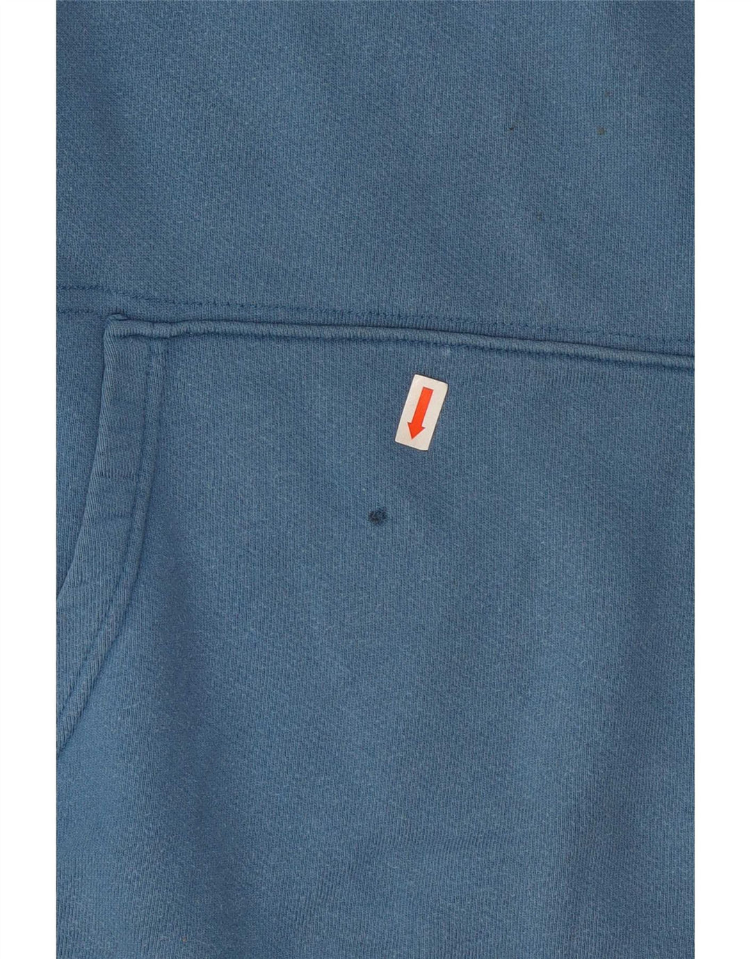 Suéter com capuz gráfico masculino Levi's grande algodão azul