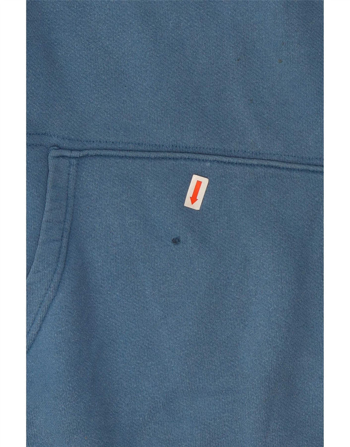 Suéter com capuz gráfico masculino Levi's grande algodão azul