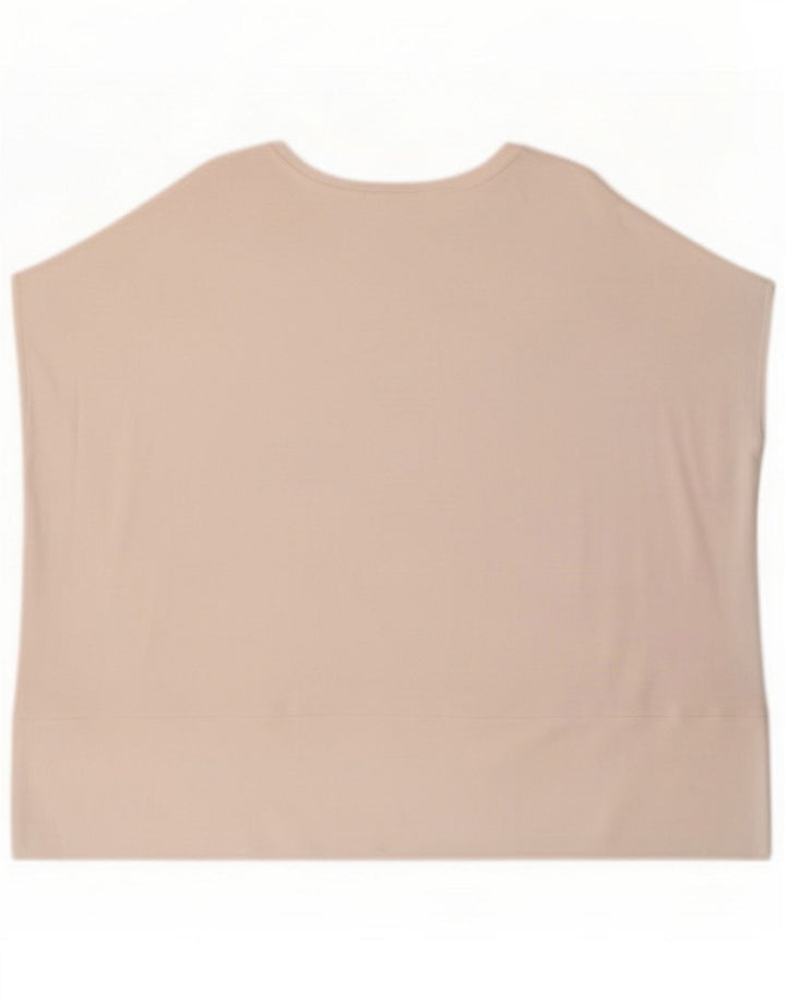 Cos blusa feminina oversized top UK 14 médio branco