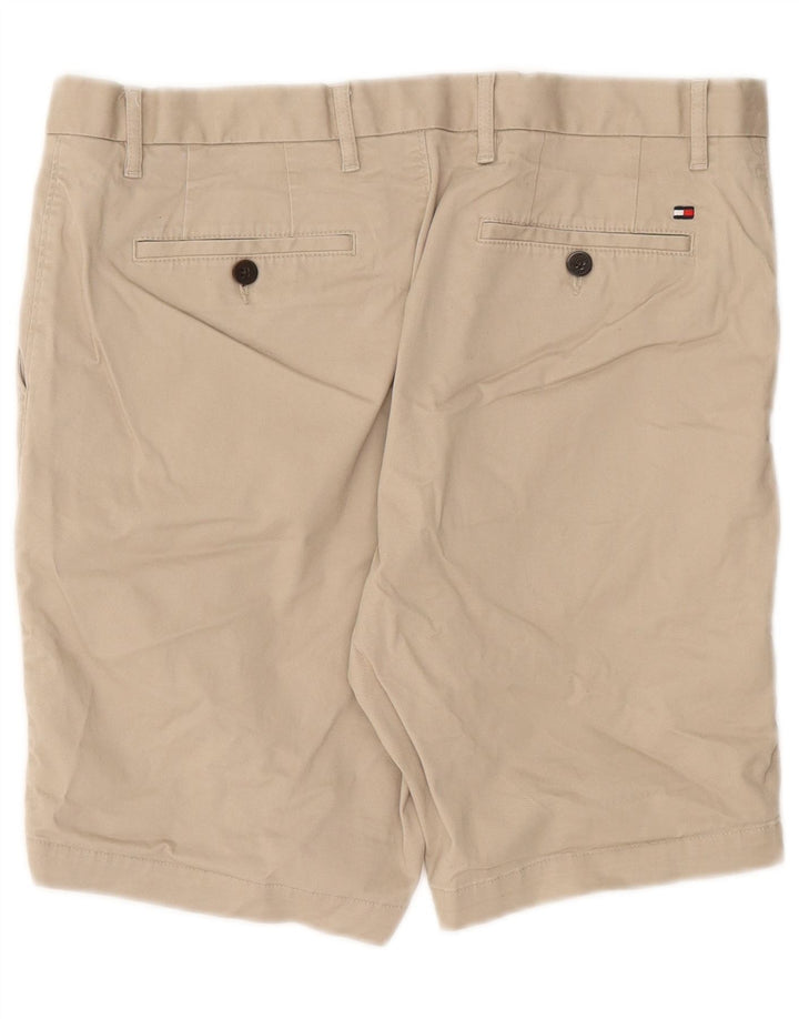 TOMMY HILFIGER Mens Chino Shorts W33 Medium Beige Cotton