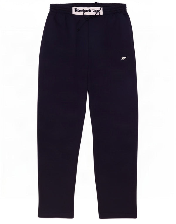 Calça Reebok Mens Graphic Treino Médio Azul Marinho Poliéster