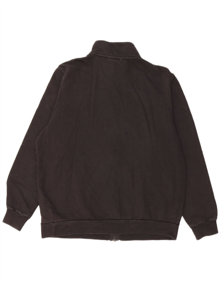 Puma Mens Tracksuit Top Jacket Grande Algodão Preto