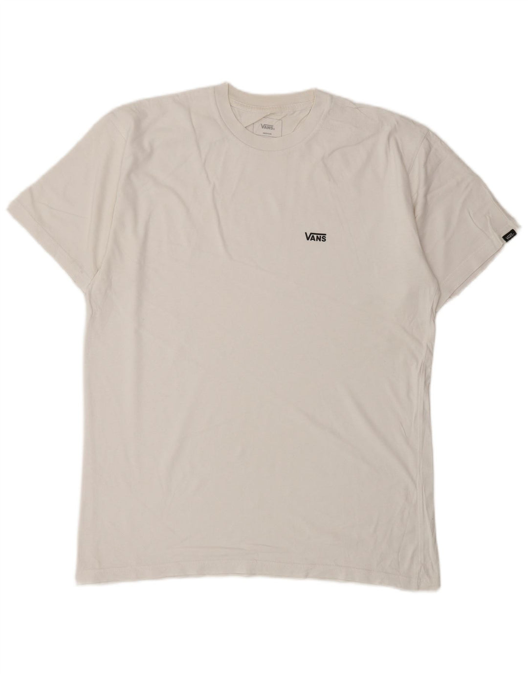 Camiseta Vans Masculina Classic Fit Top Médio Algodão Branco