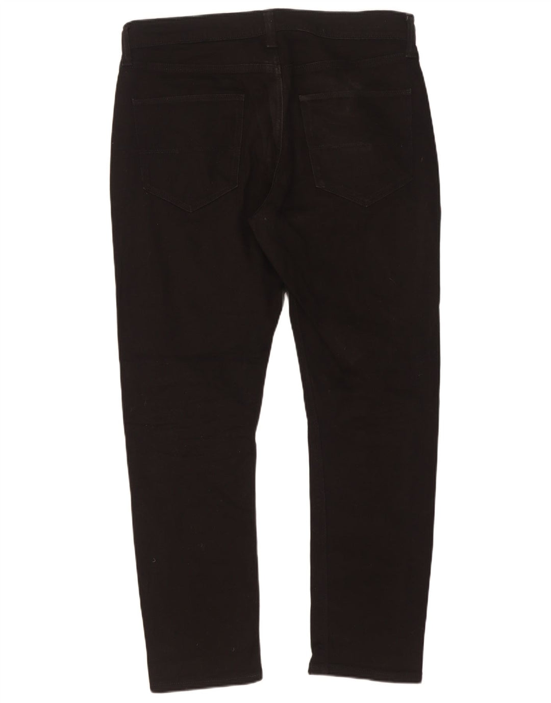 Marks & Spencer Mens Jeans Slim W32 L29 Algodão Preto