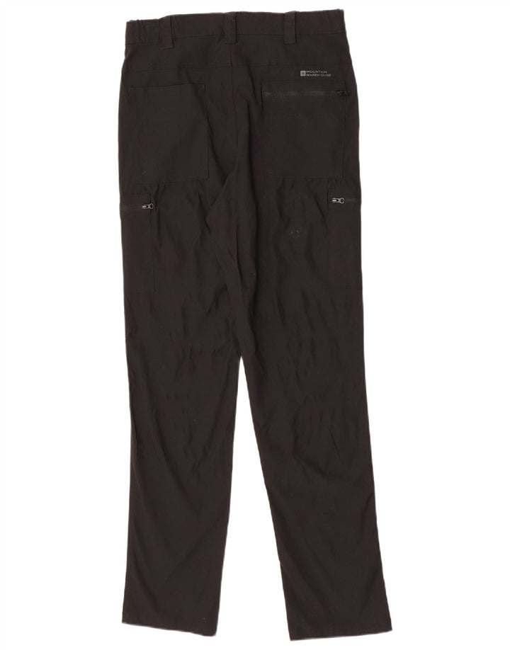 Calça cargo slim masculina Mountain Warehouse W30 L30 nylon preto