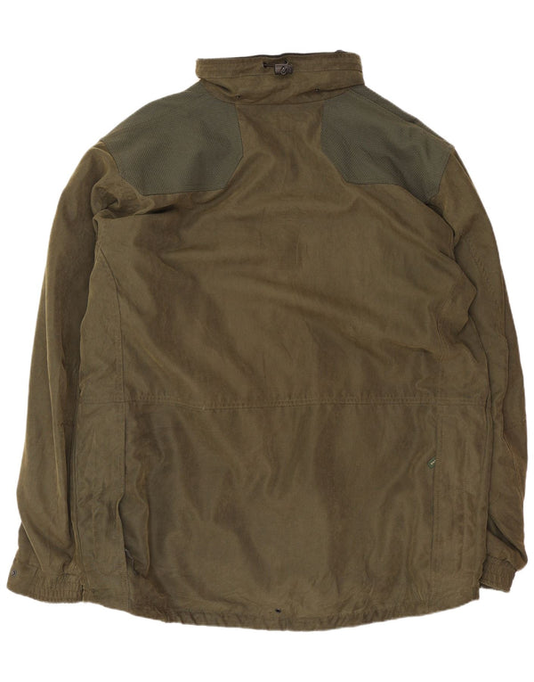 Jaqueta utilitária de caça masculina Swedteam EU 54 2XL poliéster verde