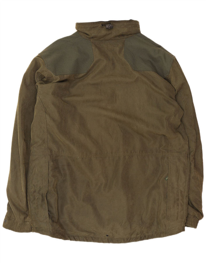 Jaqueta utilitária de caça masculina Swedteam EU 54 2XL poliéster verde
