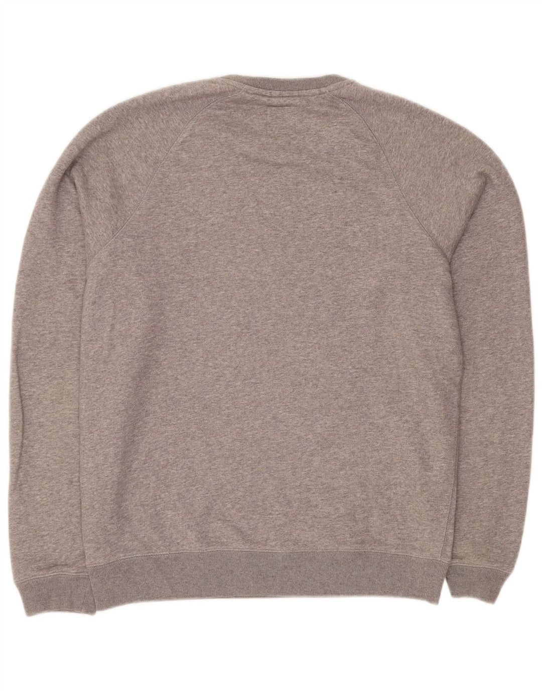 Jack Wills moletom gráfico masculino jumper médio cinza algodão manchado