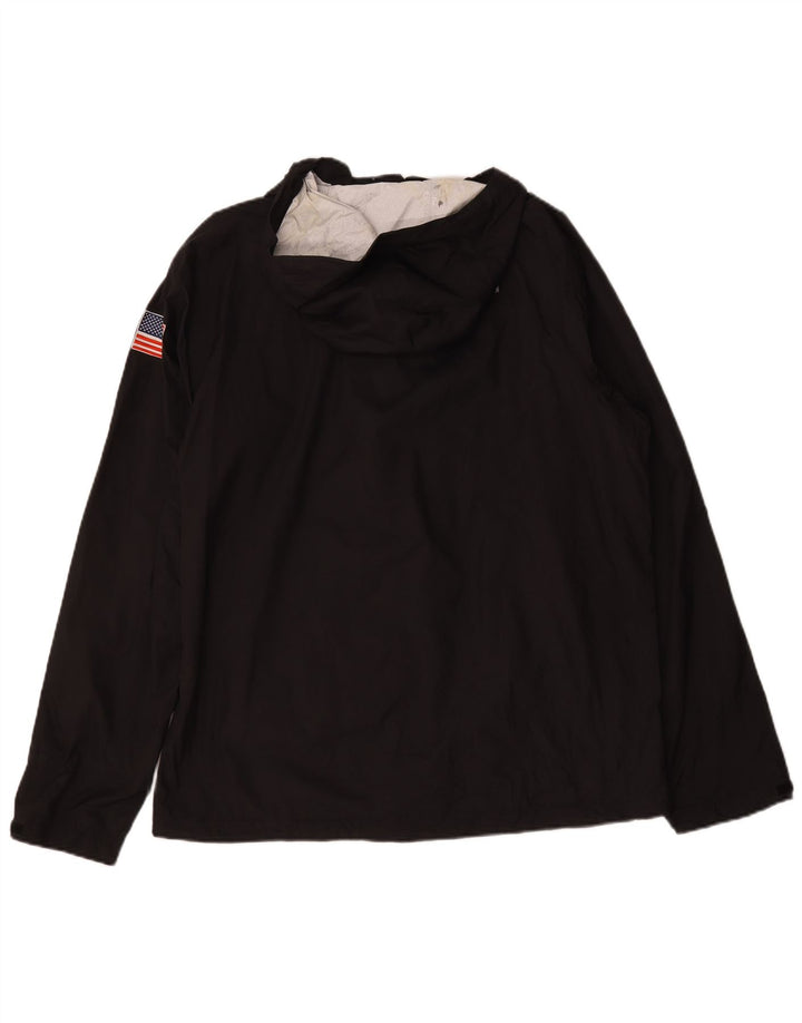 Jaqueta de chuva masculina com capuz The North Face UK 40 grande preta