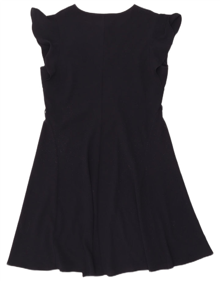 Vestido feminino Marks & Spencer A-Line Reino Unido 16 grande azul marinho