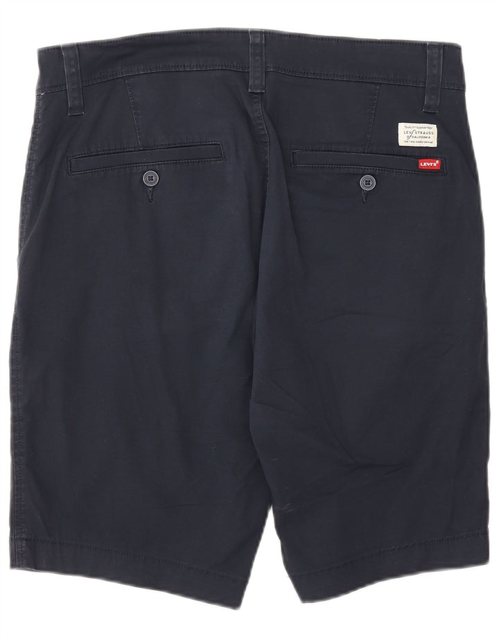 Shorts Chino Masculino Padrão Levi's W31 Algodão Azul Marinho Médio