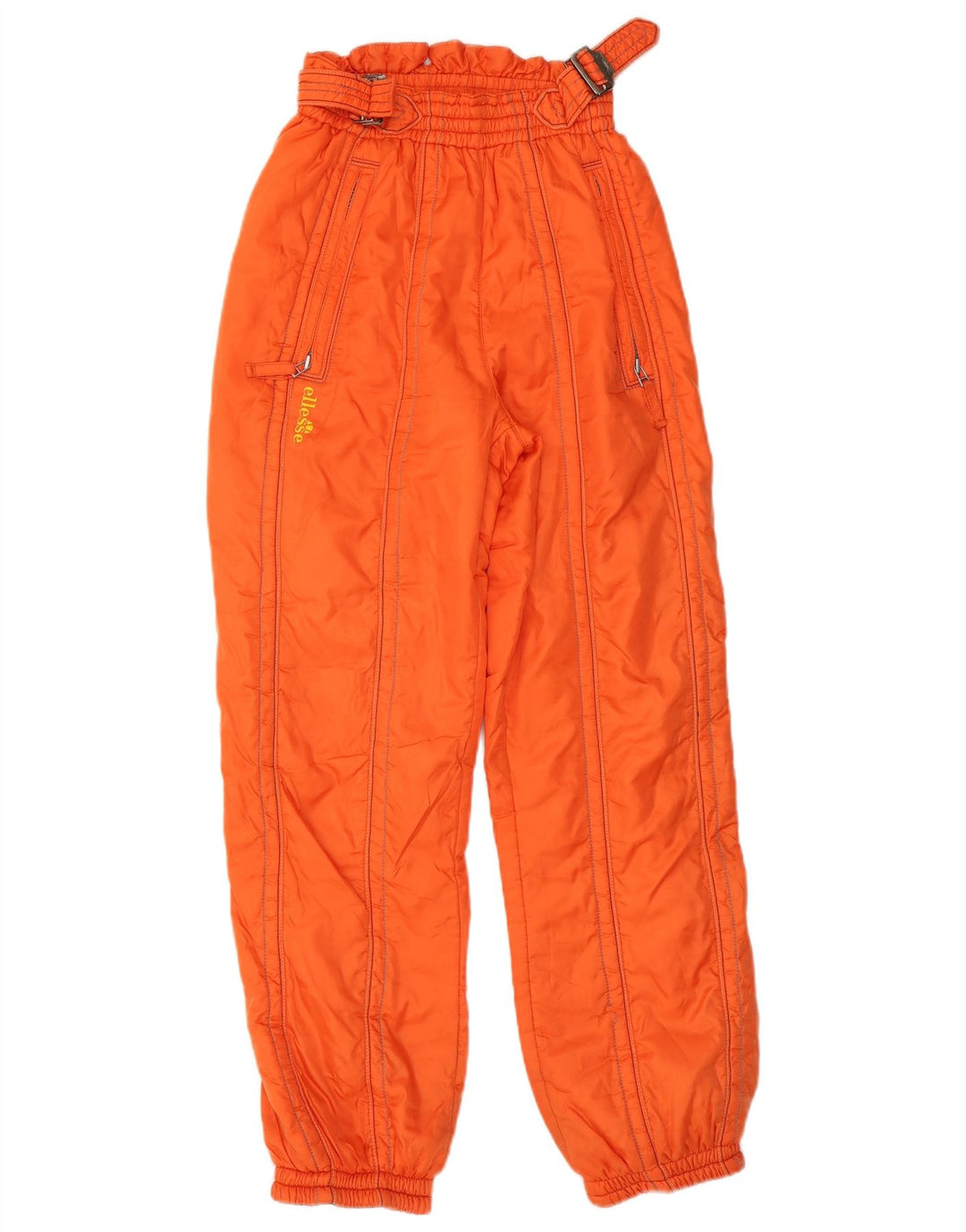 Ellesse Pulôver masculino com capuz completo agasalho UK 34 XS laranja inverno