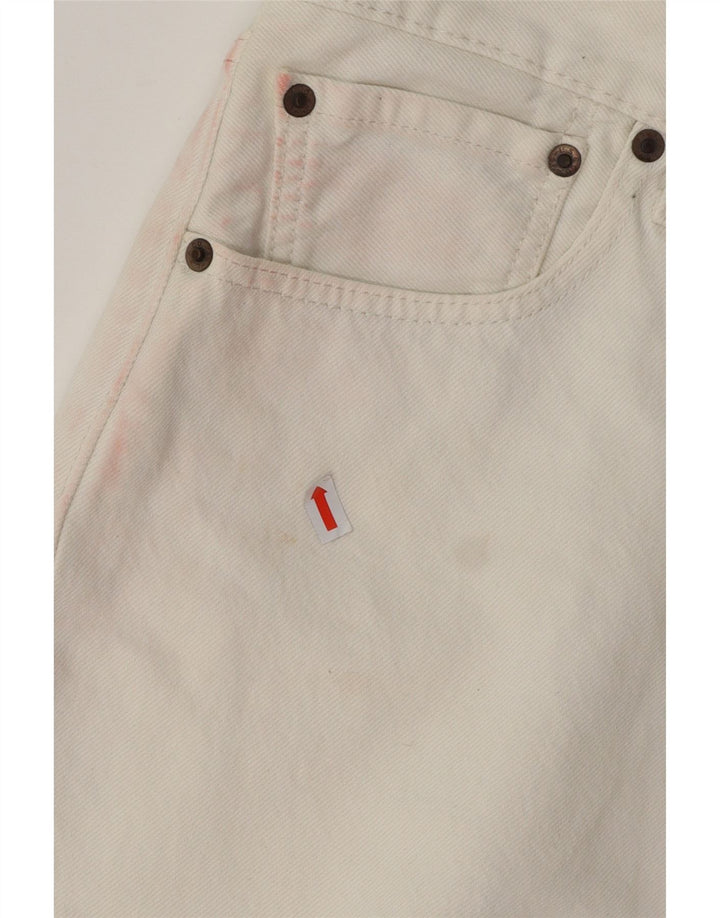 Shorts jeans masculino LEVI'S W36 grande algodão branco