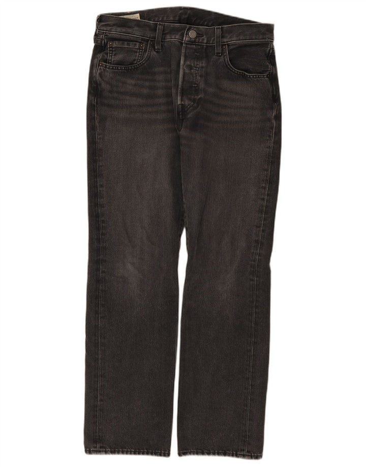 Jeans retos masculinos LEVI'S W30 L30 algodão cinza