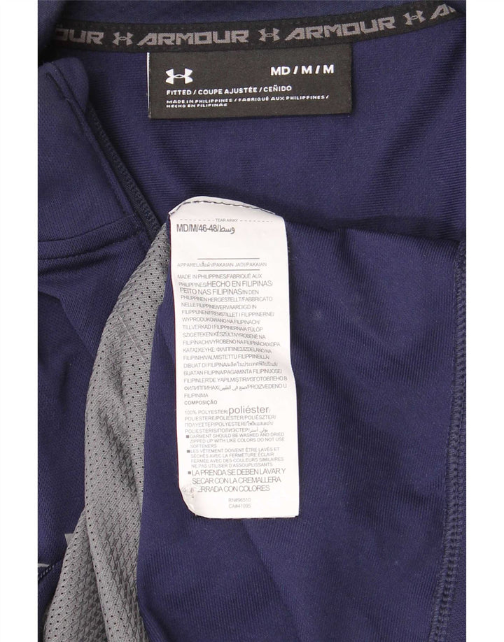 Under Armour Mens Graphic Tracksuit Top Jacket Médio Azul Marinho Poliéster