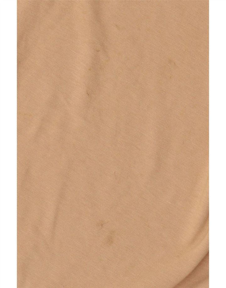 Camiseta Nike masculina gráfica Top pequeno algodão bege