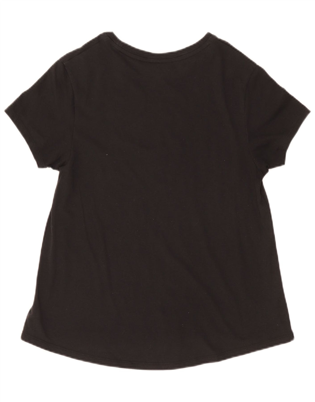 Tommy Hilfiger Camiseta feminina gráfica Top UK 12 cinza médio