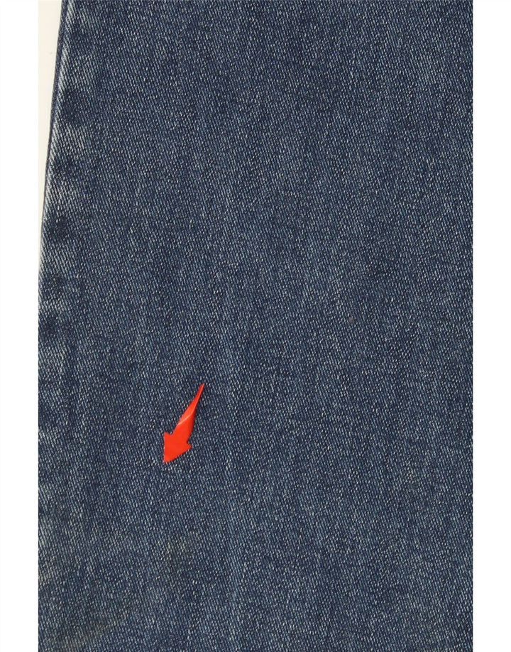 WRANGLER Masculino Texas Straight Jeans W34 L30 Azul Algodão