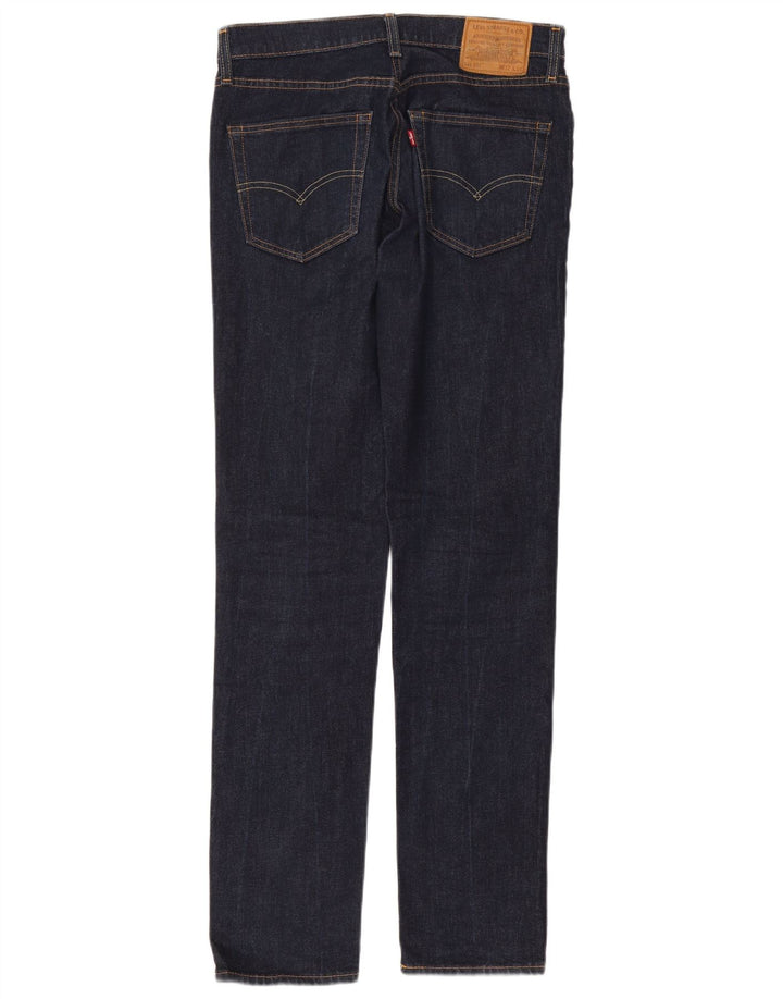 Levi's Masculino 511 Slim Jeans W32 L34 Azul Marinho Algodão