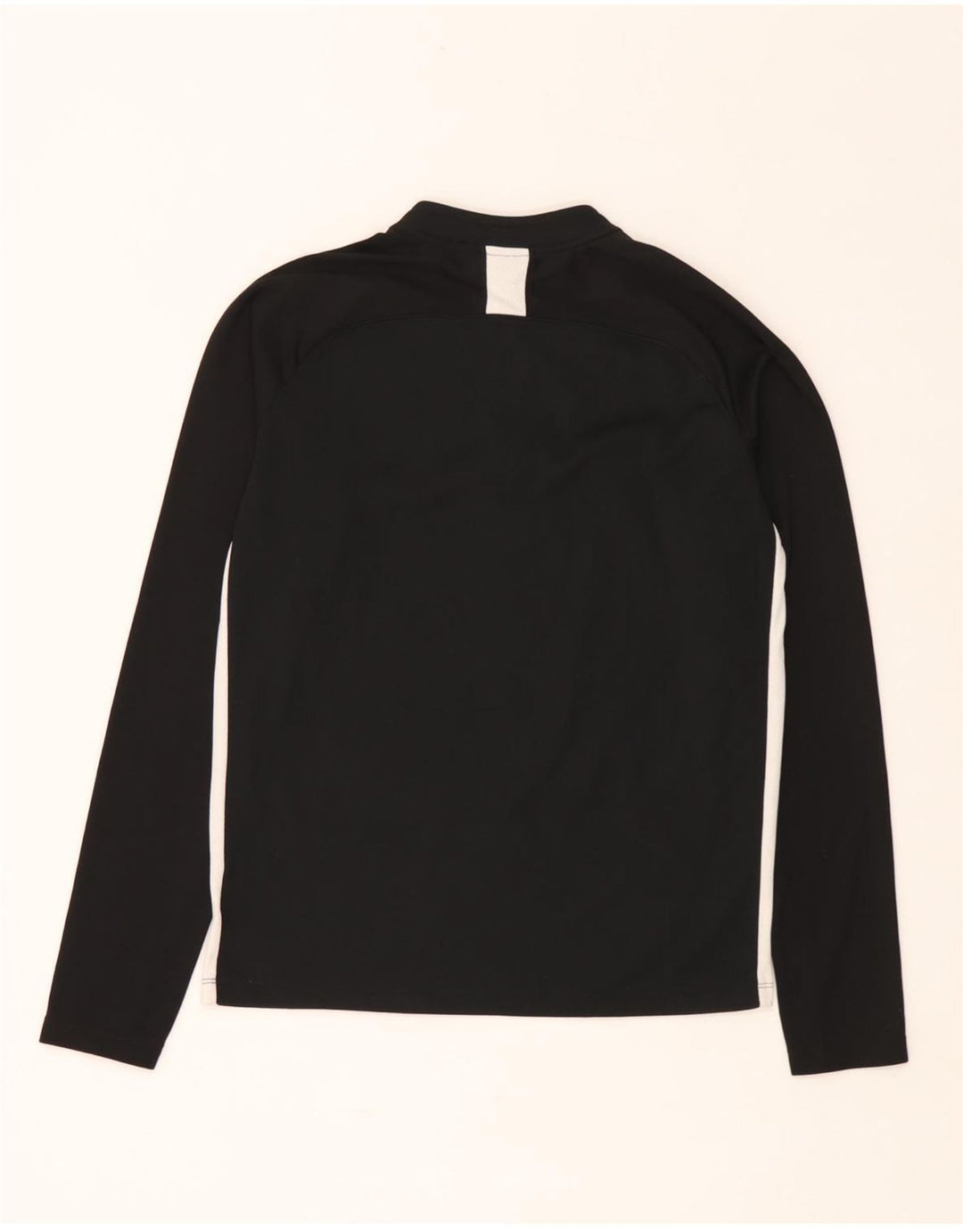 Nike Meninos Dri Fit Zip Neck Pullover Treino Top 13-14 Anos XL Preto