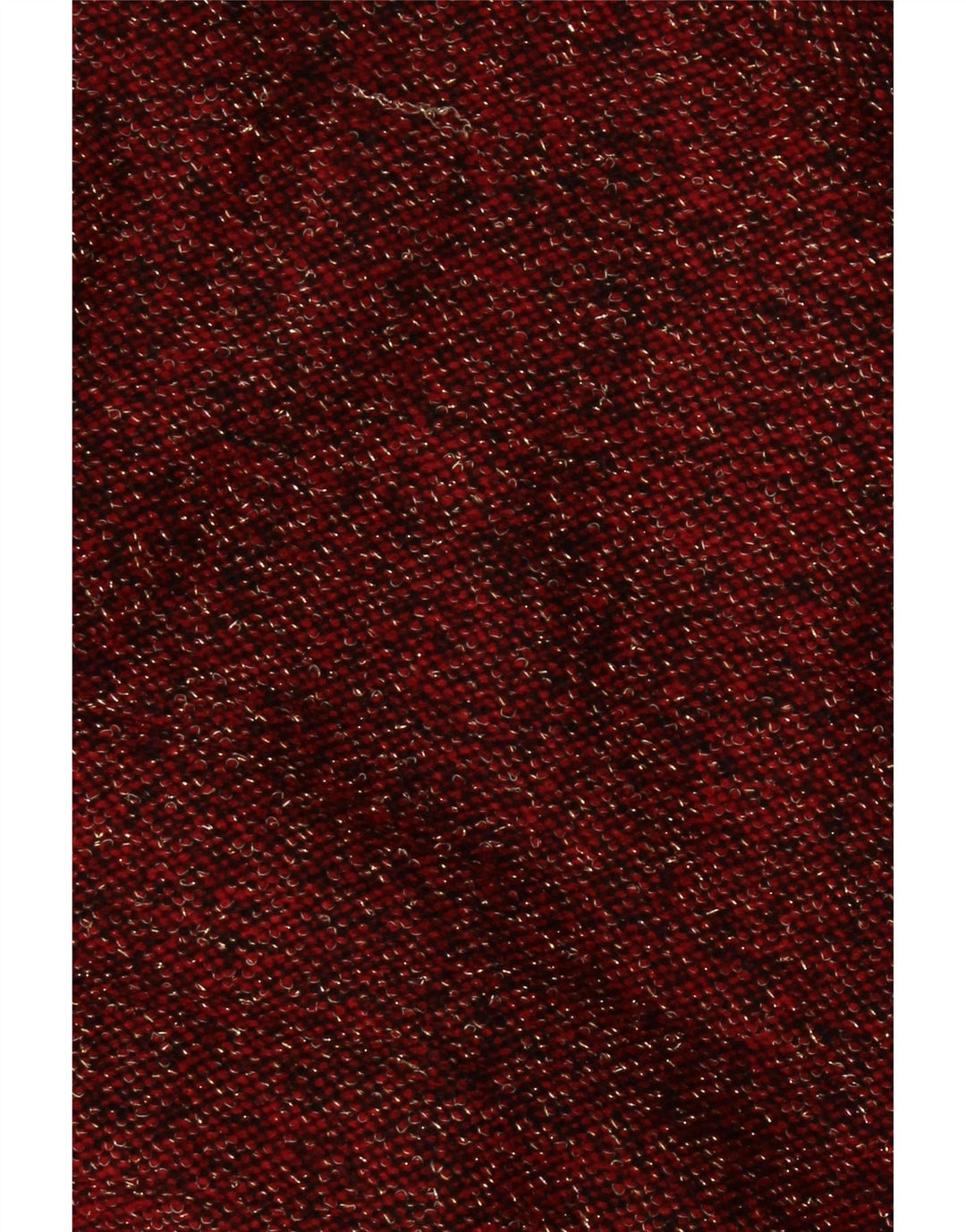 Vestido jumper feminino de manga comprida PACO BOUTIQUE UK 14 grande vermelho manchado