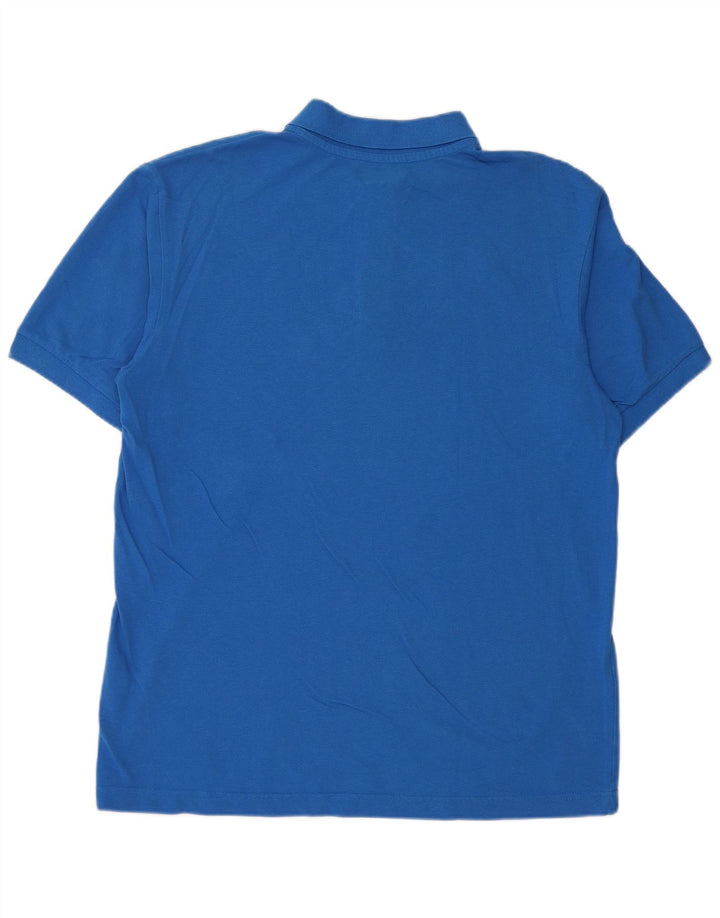 Camisa polo masculina KAPPA XL algodão azul