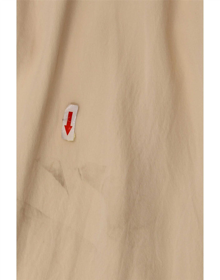 Blusa feminina vintage IT 44 médio off white seda
