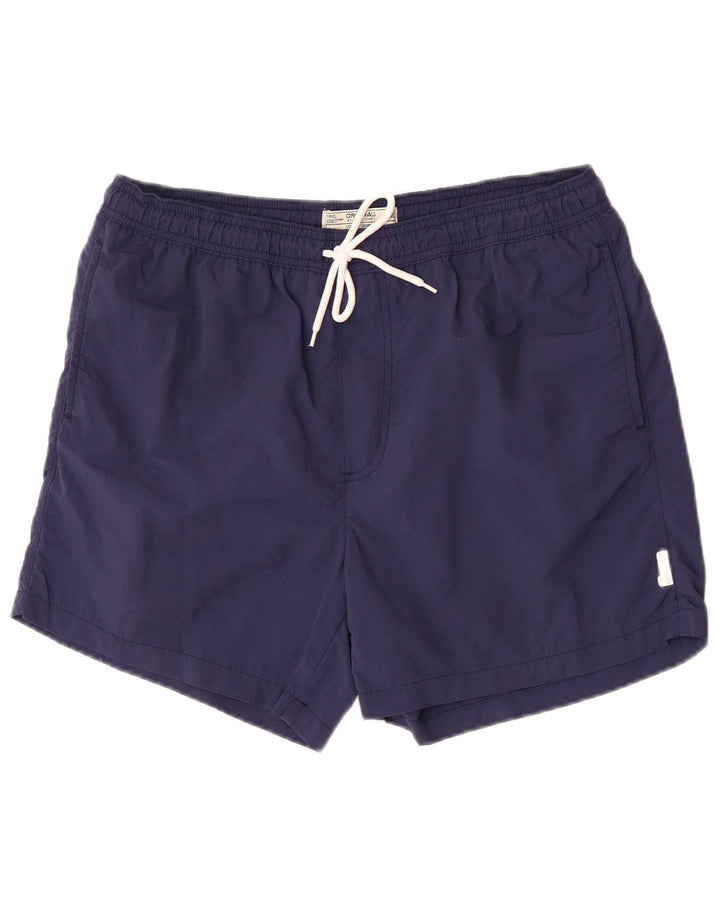 Shorts de natação masculino Jack & Jones médio azul marinho nylon