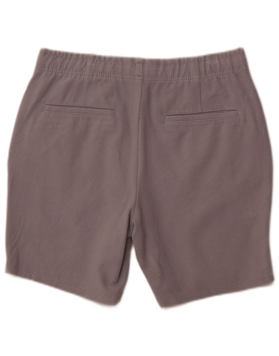 ZARA Mens Chino Shorts Médio W32 Cinza Algodão