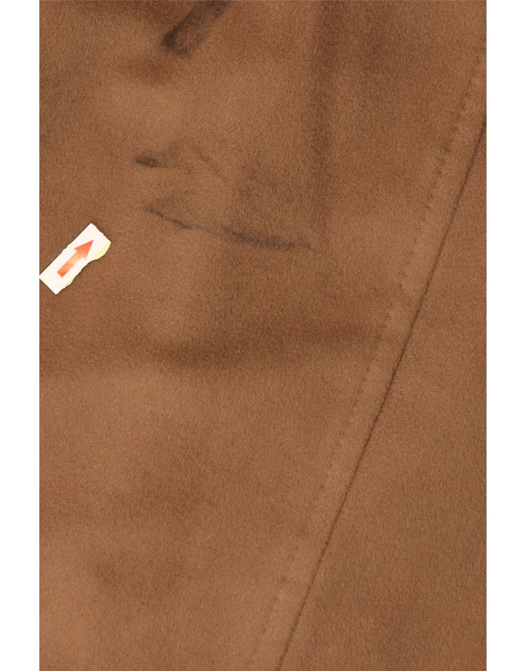 Sobretudo masculino vintage UK 40 grande caxemira bege