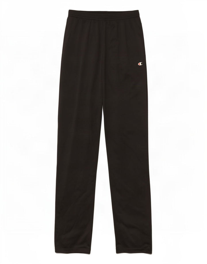 Calça de treino masculina Champion grande poliéster preto