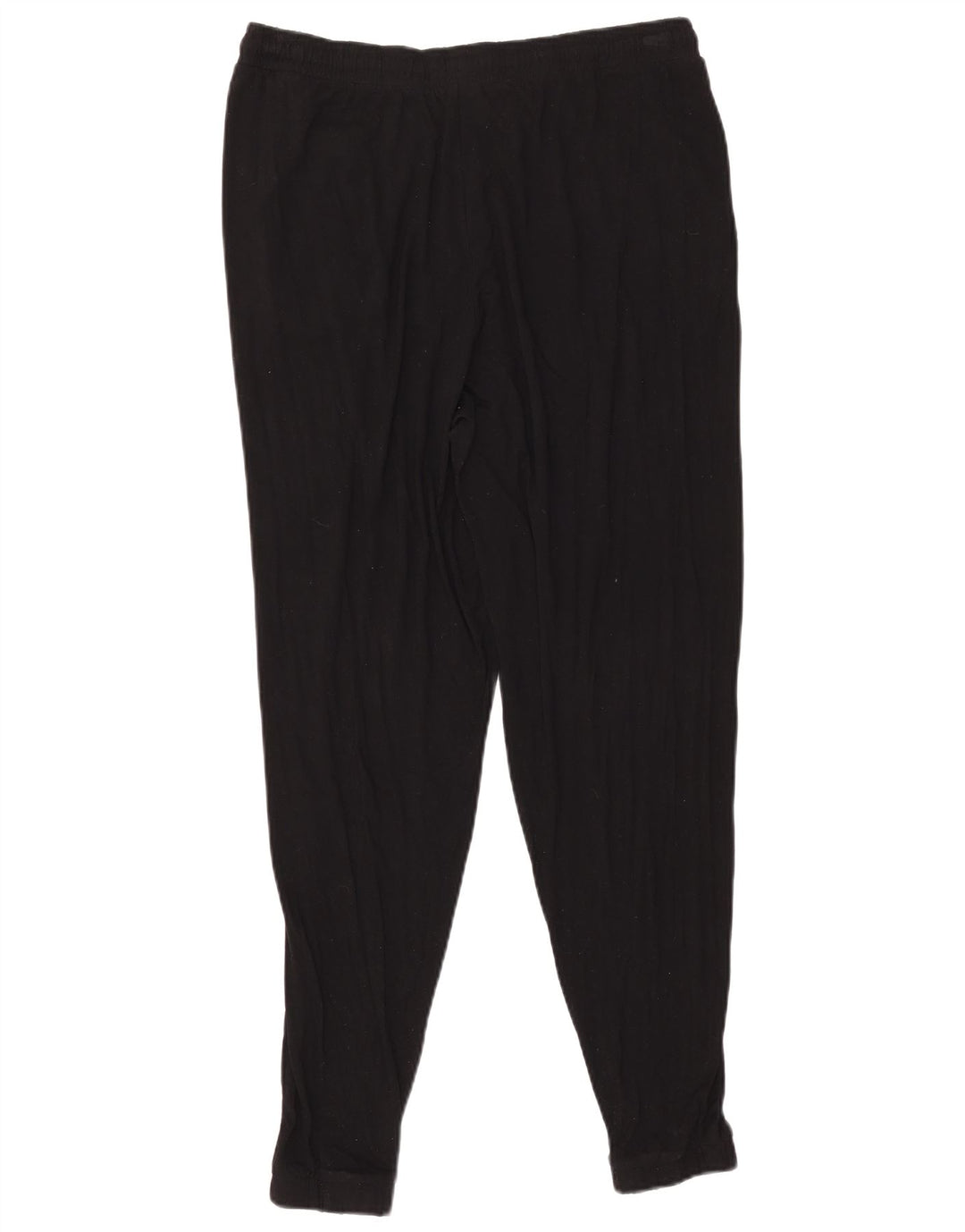 Calça de treino feminina Marks & Spencer Reino Unido 14 grande viscose preta