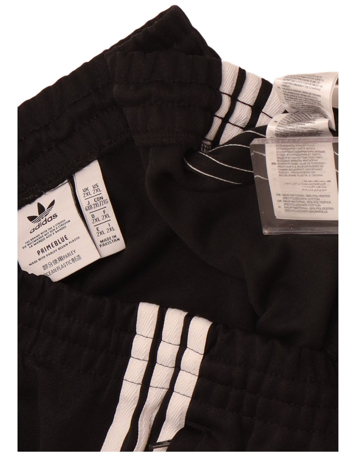 ADIDAS Mens Primegreen Calças de treino Joggers 2XL Poliéster Preto