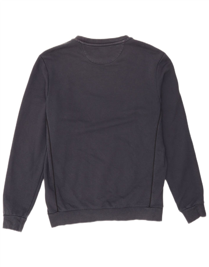Lyle & Scott moletom masculino jumper médio azul marinho algodão