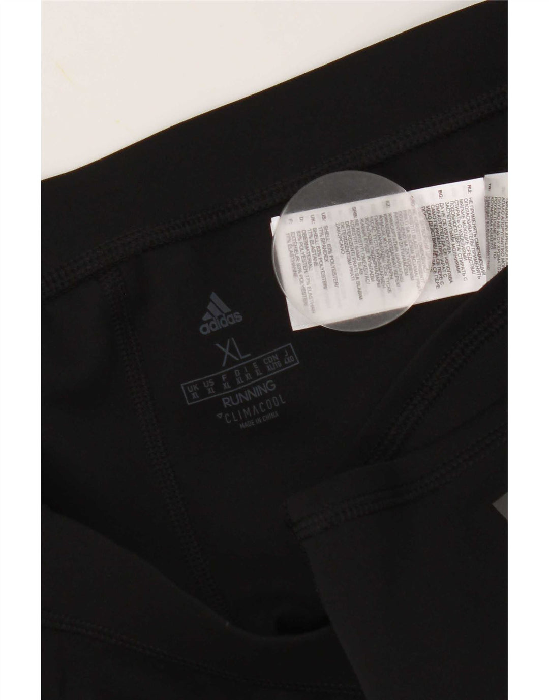 Adidas Womens Climacool Sport Shorts UK 18 XL Preto Poliéster