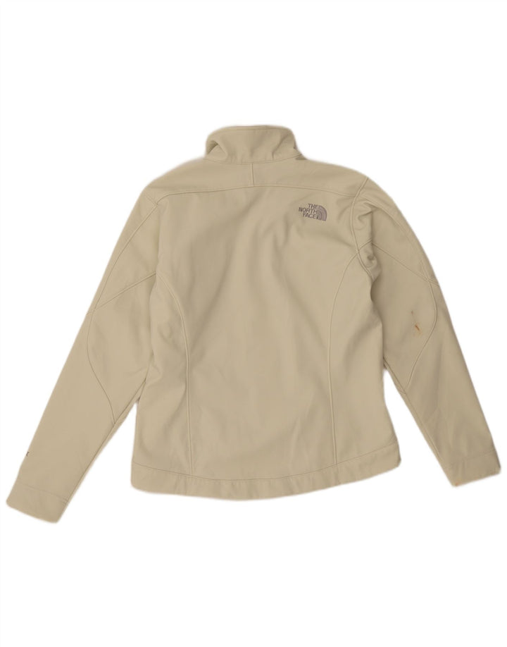 Jaqueta de treino feminina The North Face UK 10 poliéster bege pequeno