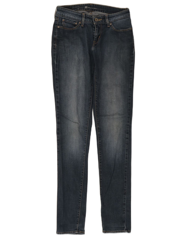 Calça jeans feminina Levi's Demi Curve Skinny W26 L32 azul algodão