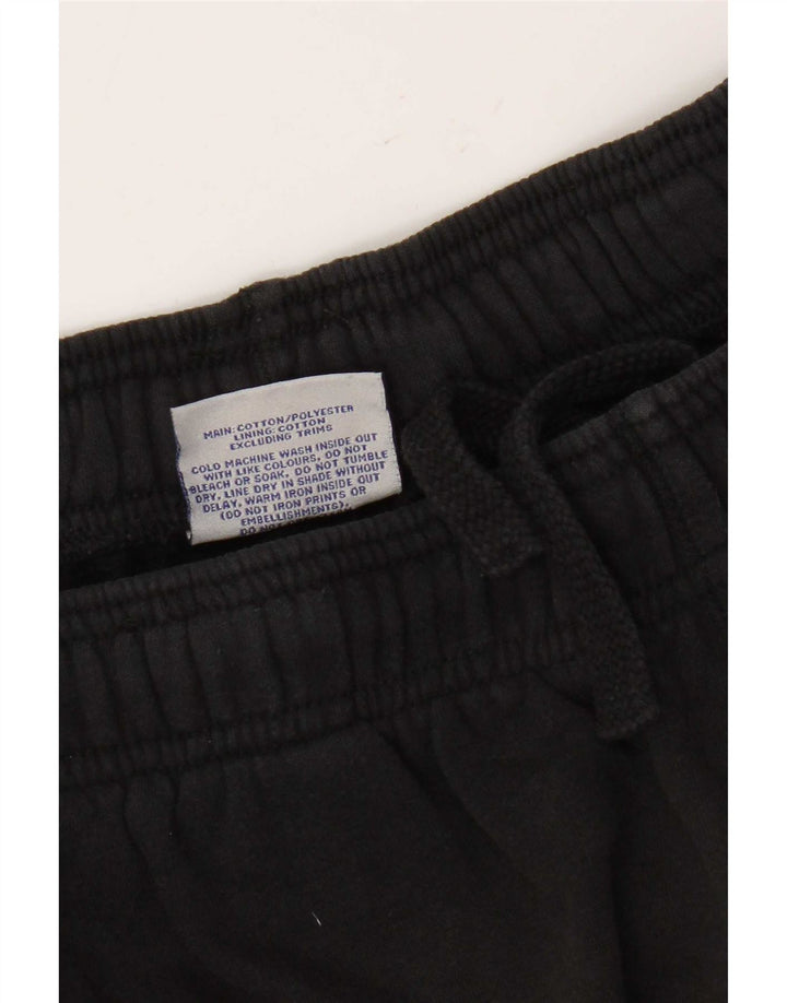 Calça esportiva masculina Champion Graphic grande de algodão preto